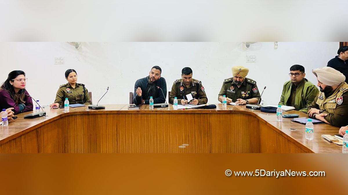 Jitendra Jorwal, DC Ludhiana, Ludhiana, Deputy Commissioner Ludhiana, Kuldeep Singh Chahal, SSP Ludhiana Rural, Dr. Ankur Gupta