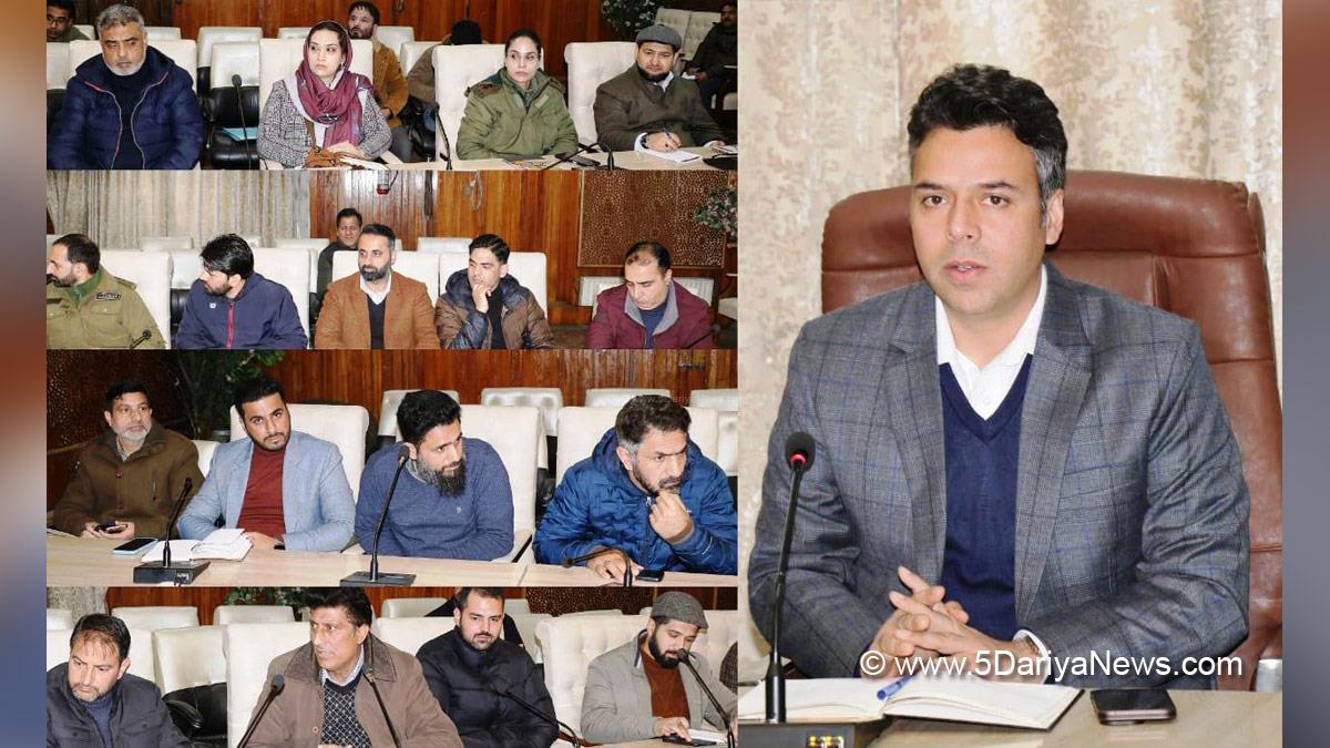 Dr. Bilal Mohi-Ud-Din Bhat, Srinagar, Deputy Commissioner Srinagar, Kashmir, Jammu And Kashmir, Jammu & Kashmir, District Administration Srinagar