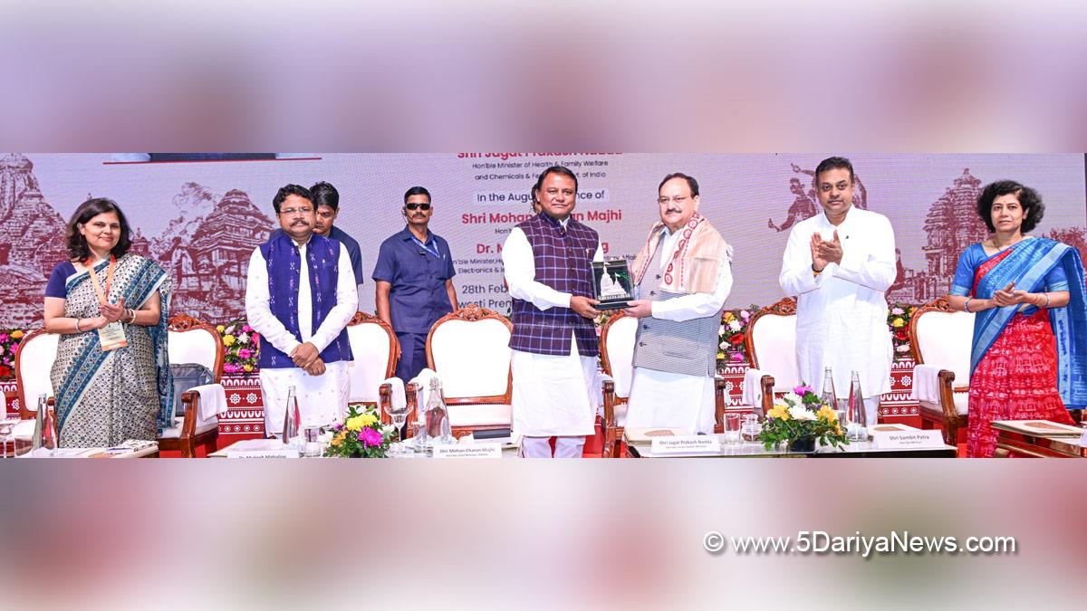 Jagat Prakash Nadda, JP Nadda, BJP, Bharatiya Janata Party, 9th National Summit, Puri, Odisha, Mohan Charan Majhi, Chief Minister Of Odisha, Sambit Patra