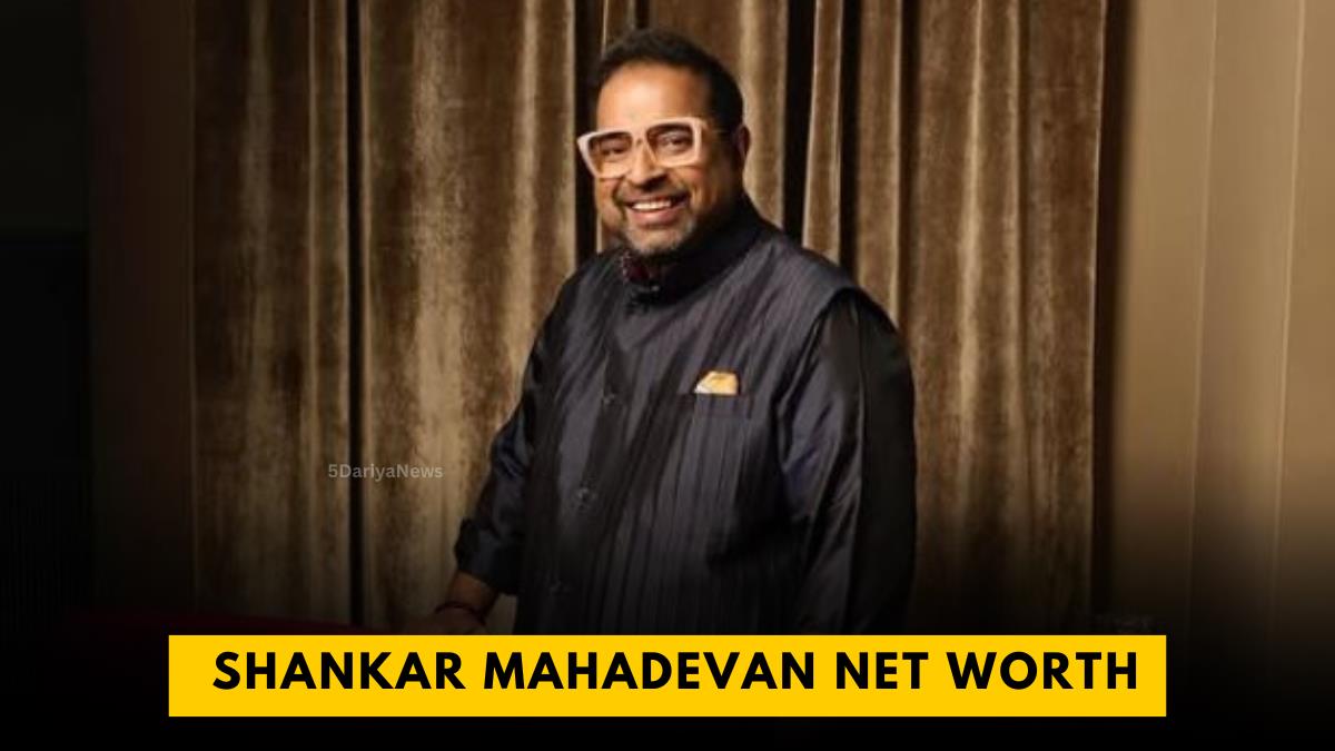  Shankar Mahadevan net worth