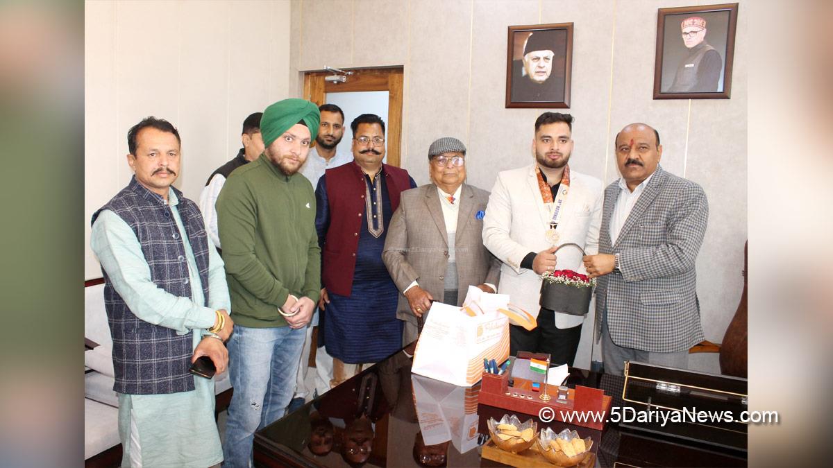 Surinder Kumar Choudhary, Jammu and Kashmir National Conference, National Conference, Kashmir, Jammu And Kashmir, Jammu & Kashmir, 38th National Games