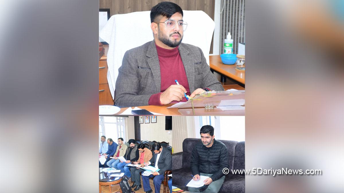 Abhishek Sharma, Rajouri, DDC Rajouri, District Development Commissioner Rajouri, Kashmir, Jammu And Kashmir, Jammu & Kashmir, District Administration Rajouri, National Rural Livelihood Mission, NRLM